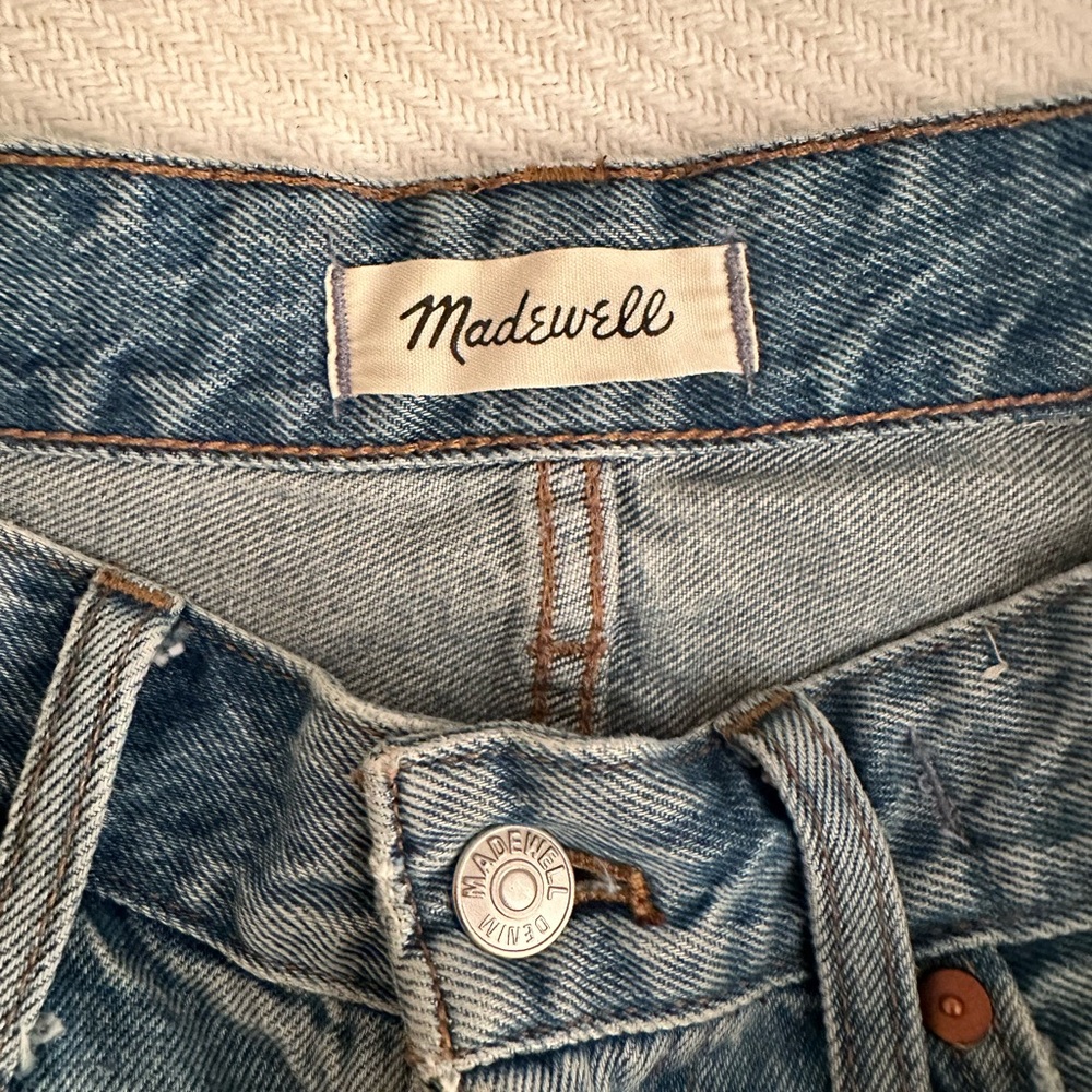 Madewell relaxed denim shorts